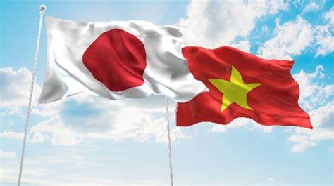 日本とベトナムの国旗