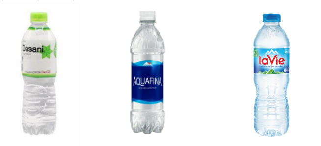 ペットボトル水の種類