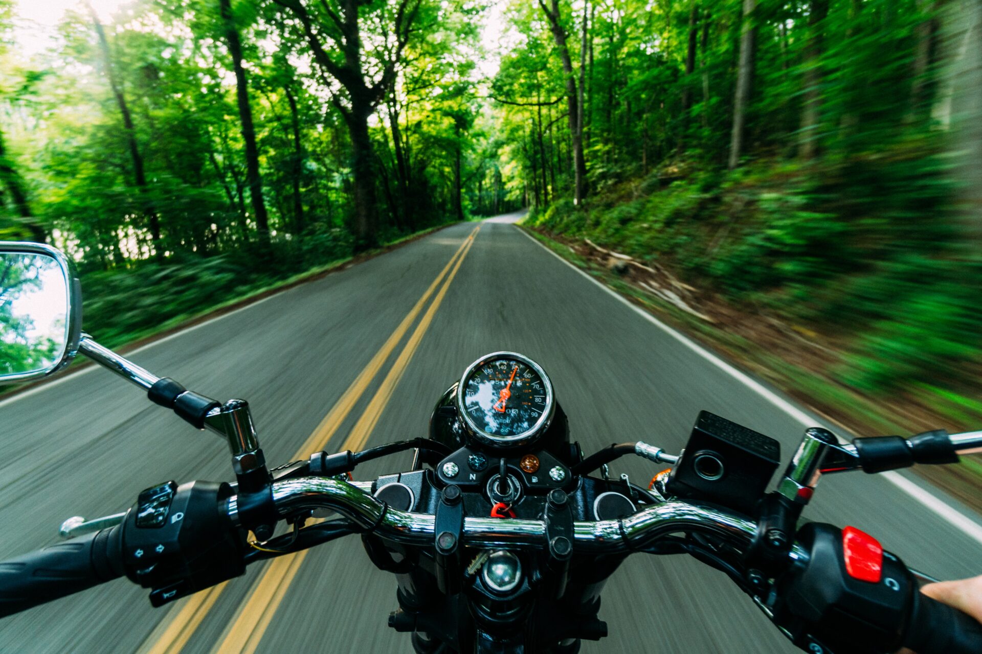 バイクの運転