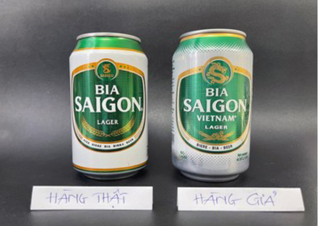 偽物のサイゴンビール